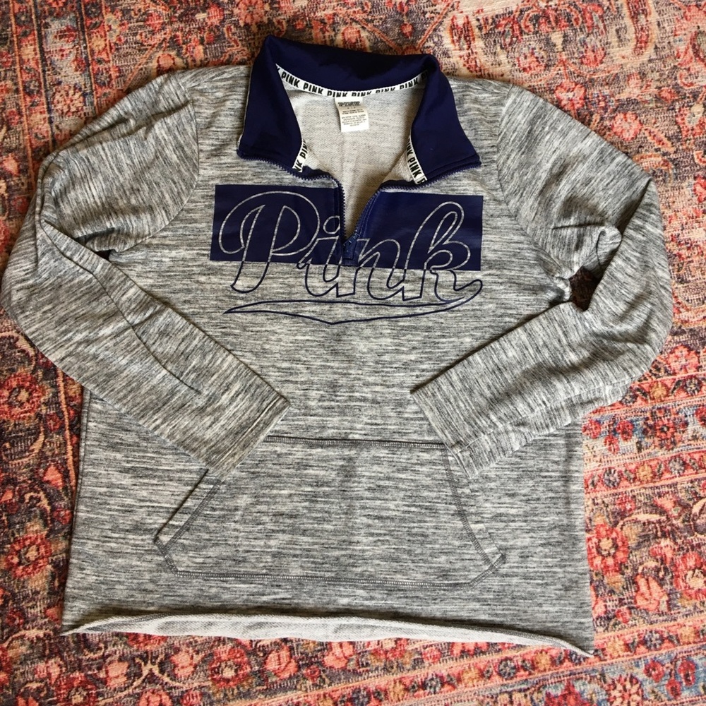 Grey zip up